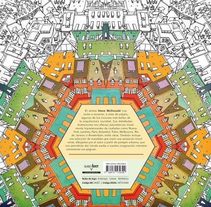 CIUDADES FABULOSAS. Un libro para colorear lugares fabulosos reales e imaginarios - Imagen 2